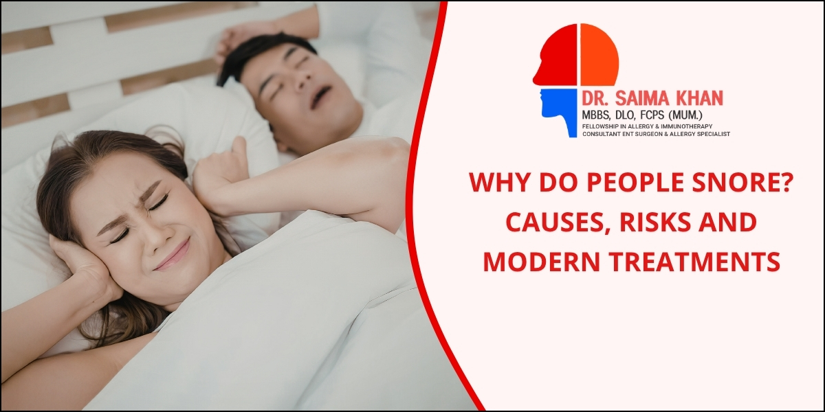 Snoring - Causes, Risks & Modern Treatments